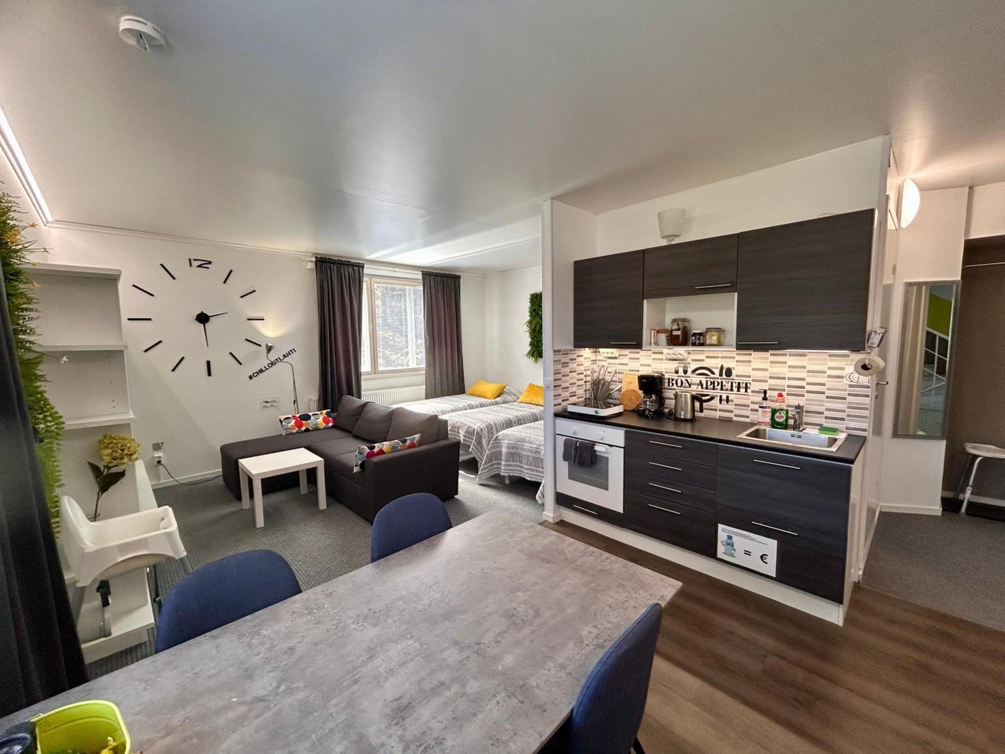 Chillout Studio Apartment Lahti Bagian luar foto